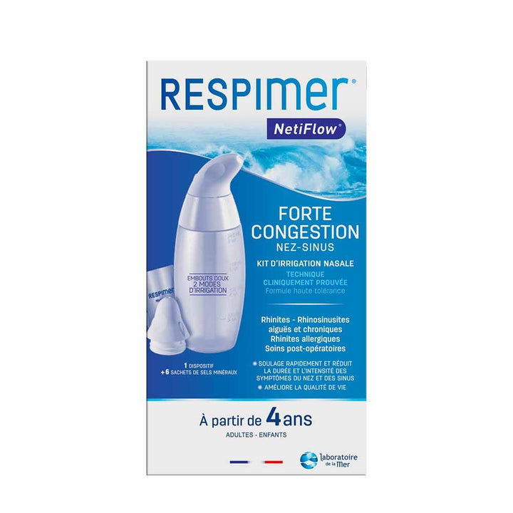 Respimer Netiflow Nasal irrigation kit + 6 sachets