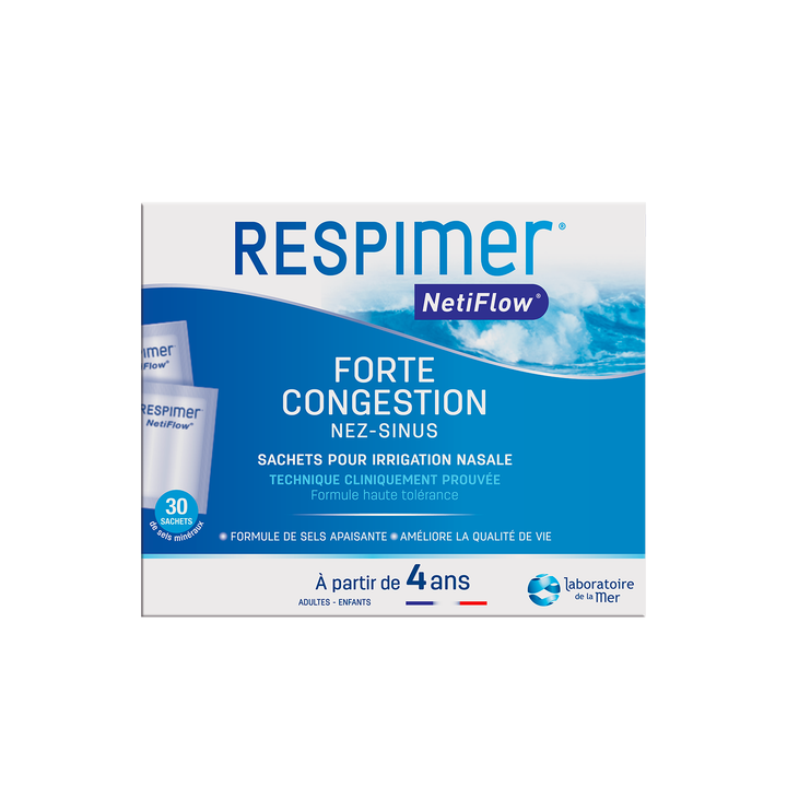 Respimer Netiflow nasal irrigation sachets x16