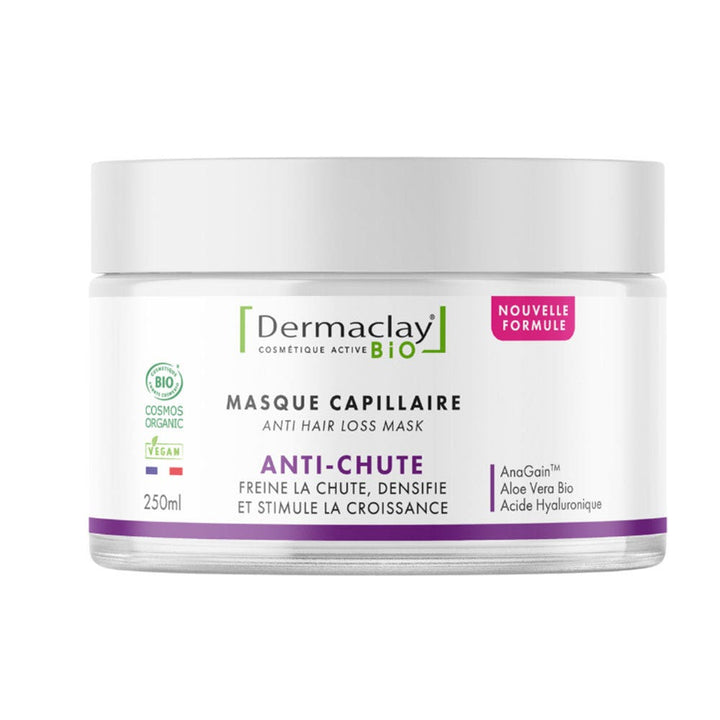 Dermaclay Organic Hair Loss Treatment Mask 250 ml (8.45fl oz)