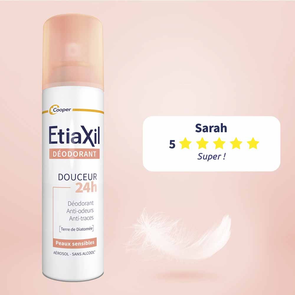 Etiaxil Deodorants 24h Gentle Deodorant Spray sensitive skin 2 x 150 ml (5.07fl oz)