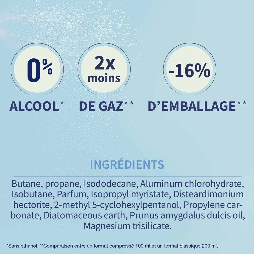 Etiaxil Antiperspirant 48h compressed aerosol protection sensitive skin 2 x 100ml (3.38fl oz)