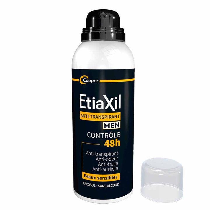 Etiaxil Antiperspirant 48h Control Men Deodorant Spray sensitive skin 150 ml (5.07fl oz)