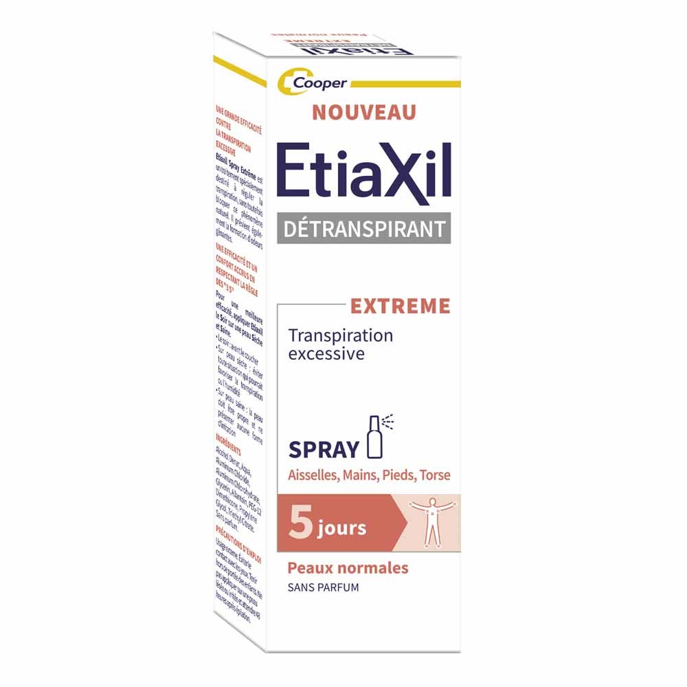 Etiaxil Detranspirants Extreme 5-day deodorant spray 30ml (1.01fl oz)