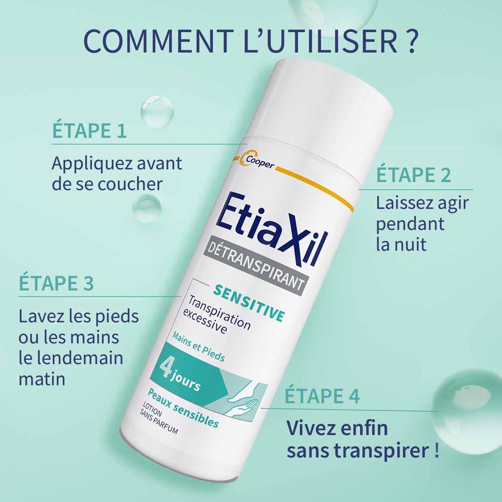 Etiaxil Detranspirants Feet Anti-Perspirant Sensitive skin 100ml (3.38fl oz)