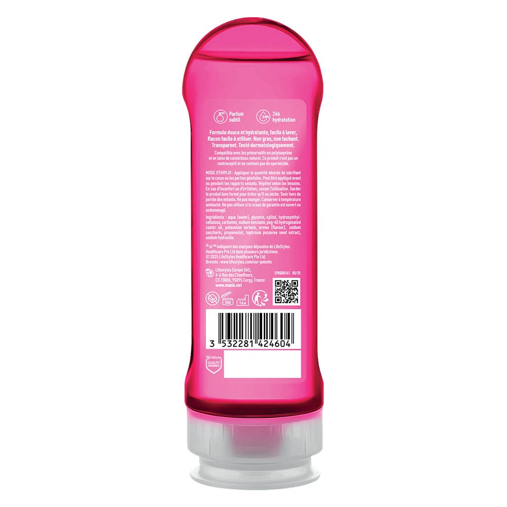 Manix THAI PASSION Gel de massage 2en1 parfum exotique 200ml (6.76fl oz)