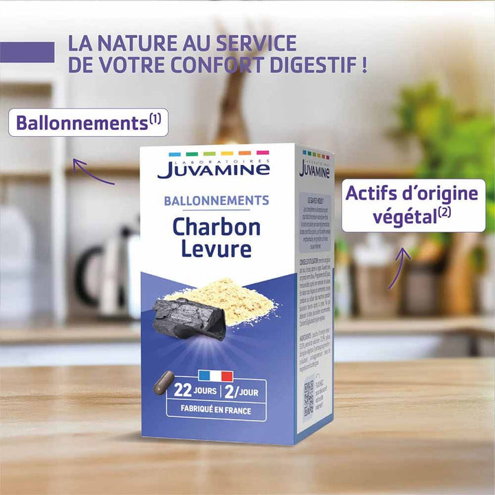 Juvamine Charbon and yeast