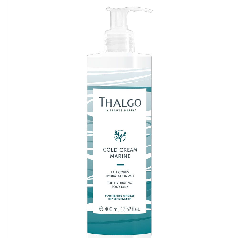 Thalgo Cold Cream Marine 24H Hydration Body Lotion Dry and Sensitive Skin 400ml (13.52fl oz)