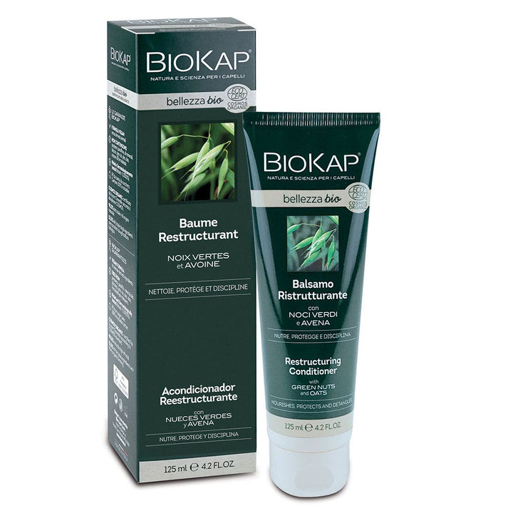 Biokap Belleza Bio Baume Restructurant bio Tous types de cheveux 125ml (4.23fl oz)