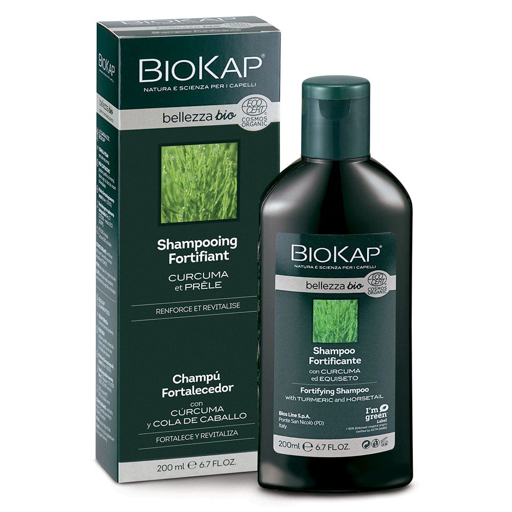 Biokap Belleza Bio Shampooing bio Fortifiant Cheveux fins 200ml (6.76fl oz)