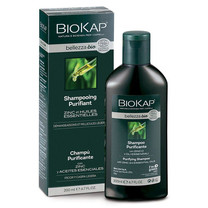 Biokap Belleza Bio Shampooing bio Purifiant Pellicules 200ml (6.76fl oz)