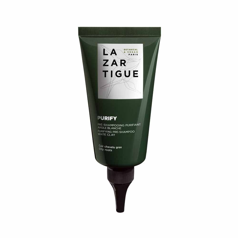 Lazartigue Purify Purifying pre-shampoo treatment white clay 75 ml (2.54fl oz)