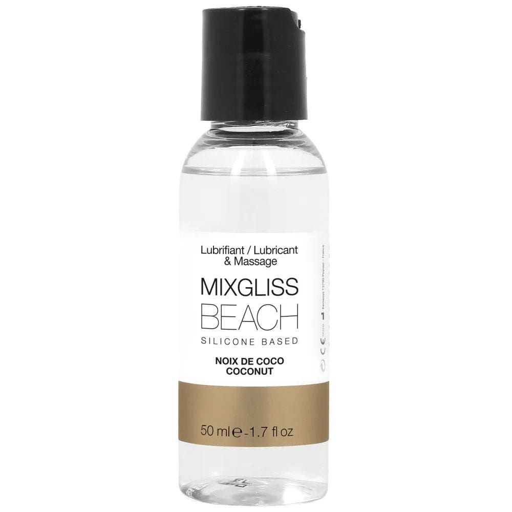 Mixgliss Coconut-flavoured silicone-based lubricant and massage gel 50 ml (1.69fl oz)