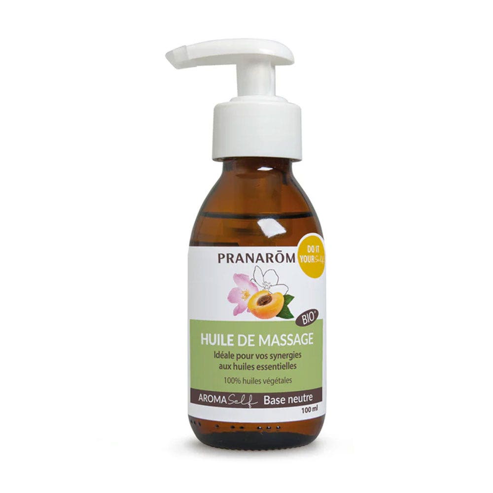Pranarôm Aromaself Natural Base Massage Oil 100 ml (3.38fl oz)