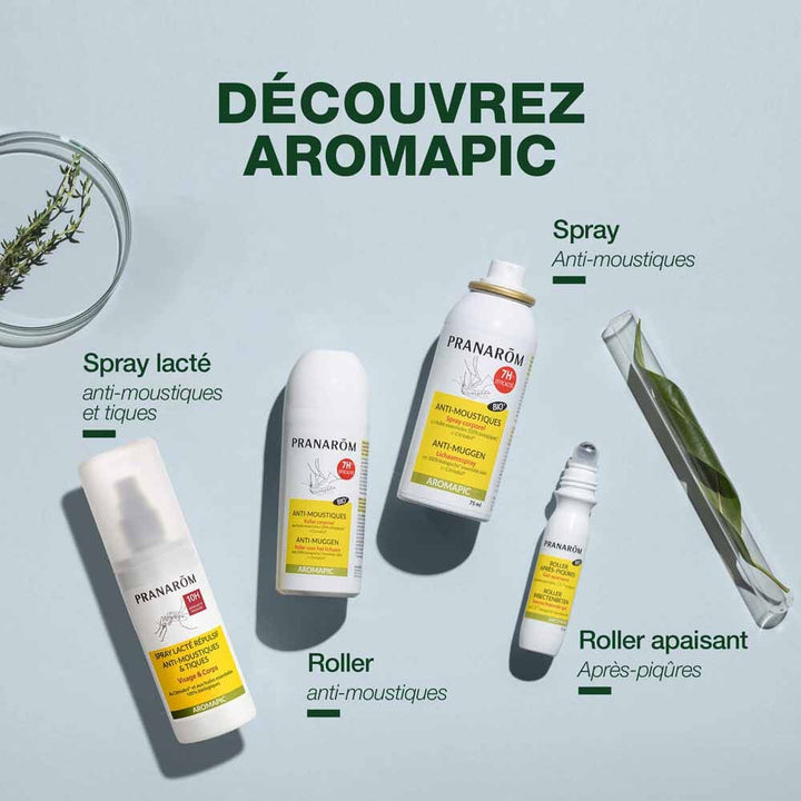 Pranarôm Aromapic Aromapic Roller Mosquito Repellent Body Milk 75 ml (2.54fl oz)