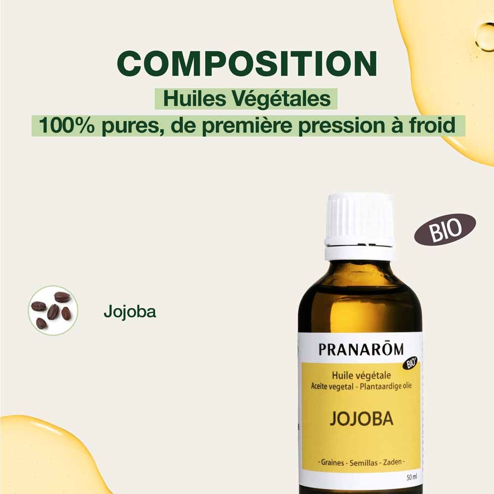 Pranarôm Plant oils Bioes Vegetable Jojoba Oil 50ml (1.69fl oz)
