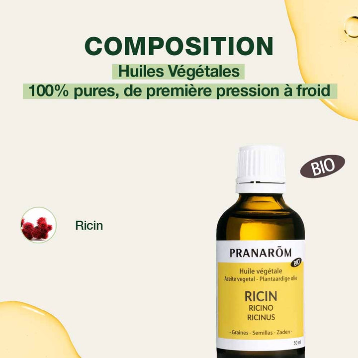 Pranarôm Plant oils Pranarom Organic Castor Oil 50ml (1.69fl oz)