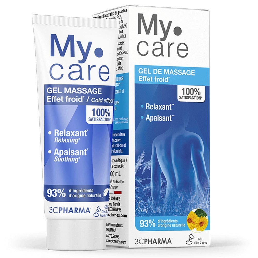 3C Pharma 3C Pharma My Care Gel de Massage Effet Froid 100ml 100ml (3.38fl oz)