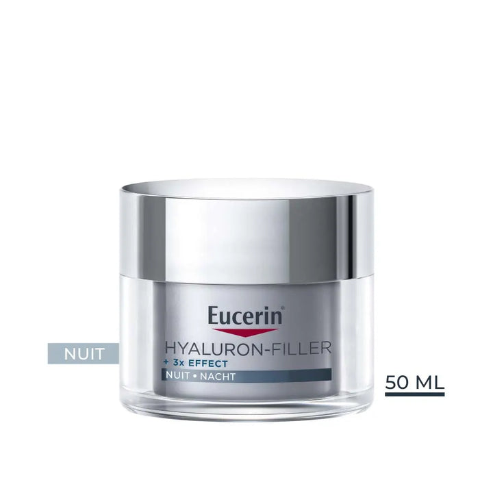 Eucerin Hyaluron-Filler + 3x Effect Night Care + 3x Effect 50ml (1.69fl oz)