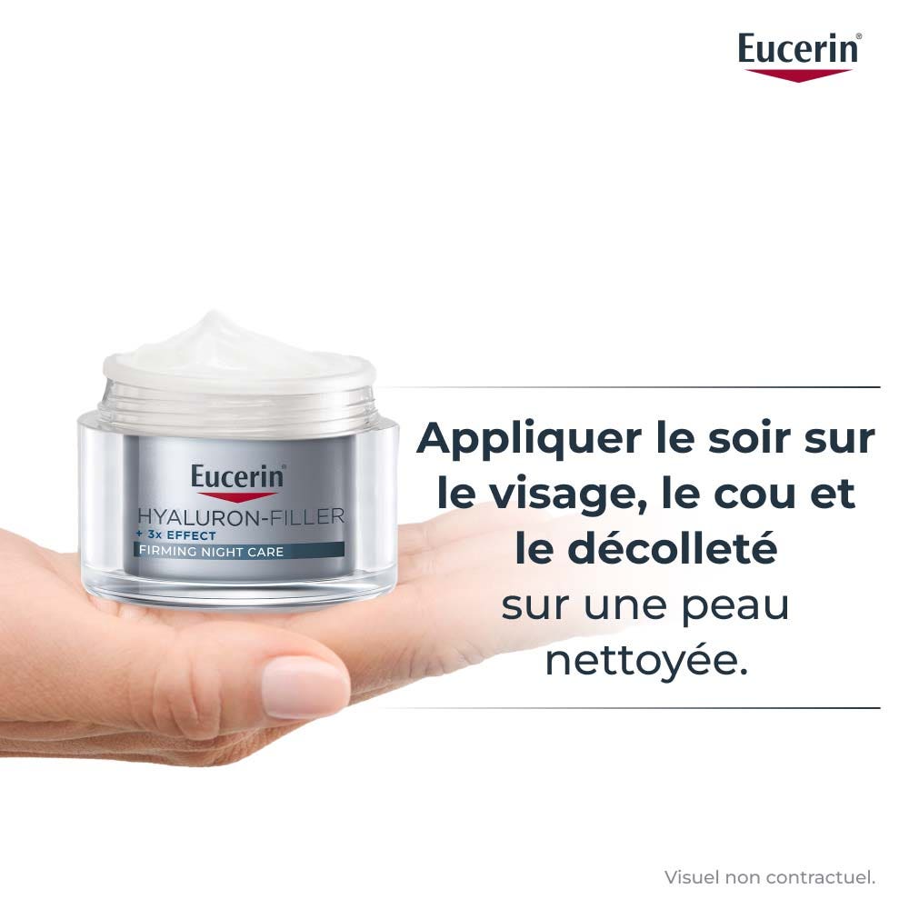 Eucerin Hyaluron-Filler + 3x Effect Night Care + 3x Effect 50ml (1.69fl oz)