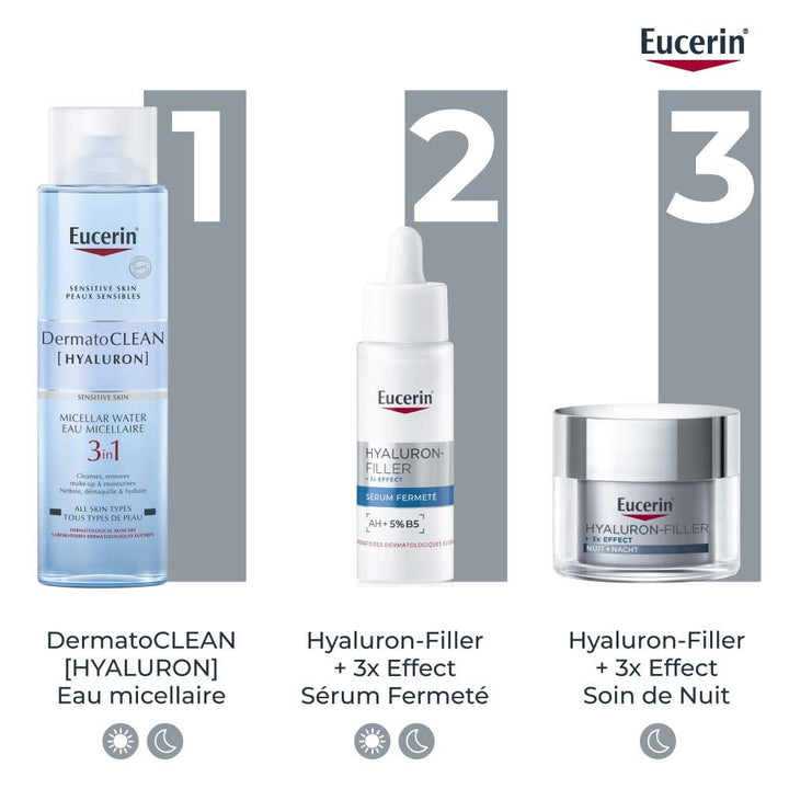 Eucerin Hyaluron-Filler + 3x Effect Night Care + 3x Effect 50ml (1.69fl oz)