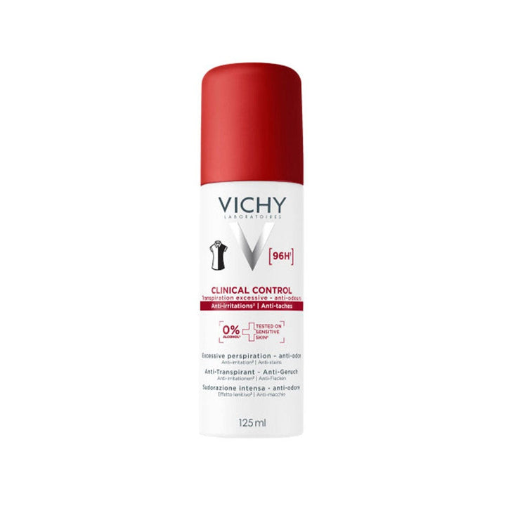 Vichy Clinical Control 96h unisex anti-perspirant 125ml (4.23fl oz)
