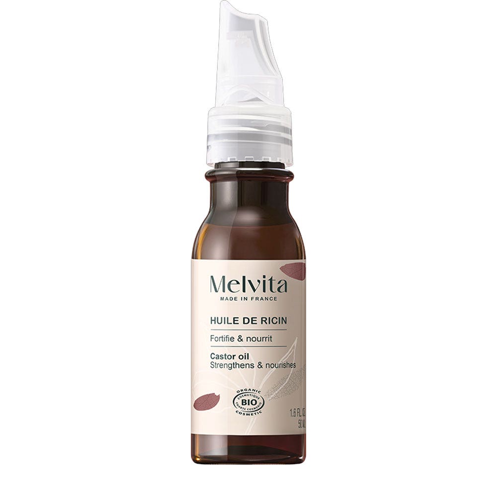 Melvita Organic Castor Oil Fortifies & Nourishes 50 ml (1.69fl oz)