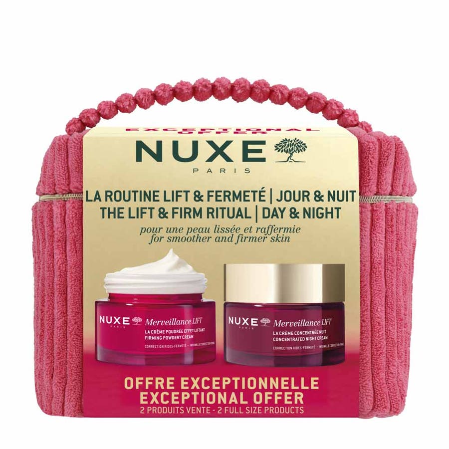 Nuxe Merveillance lift Lift & Firm Routine day and night