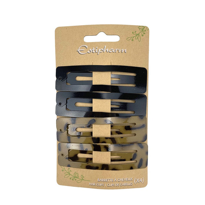 Estipharm Barrettes à cheveux x4