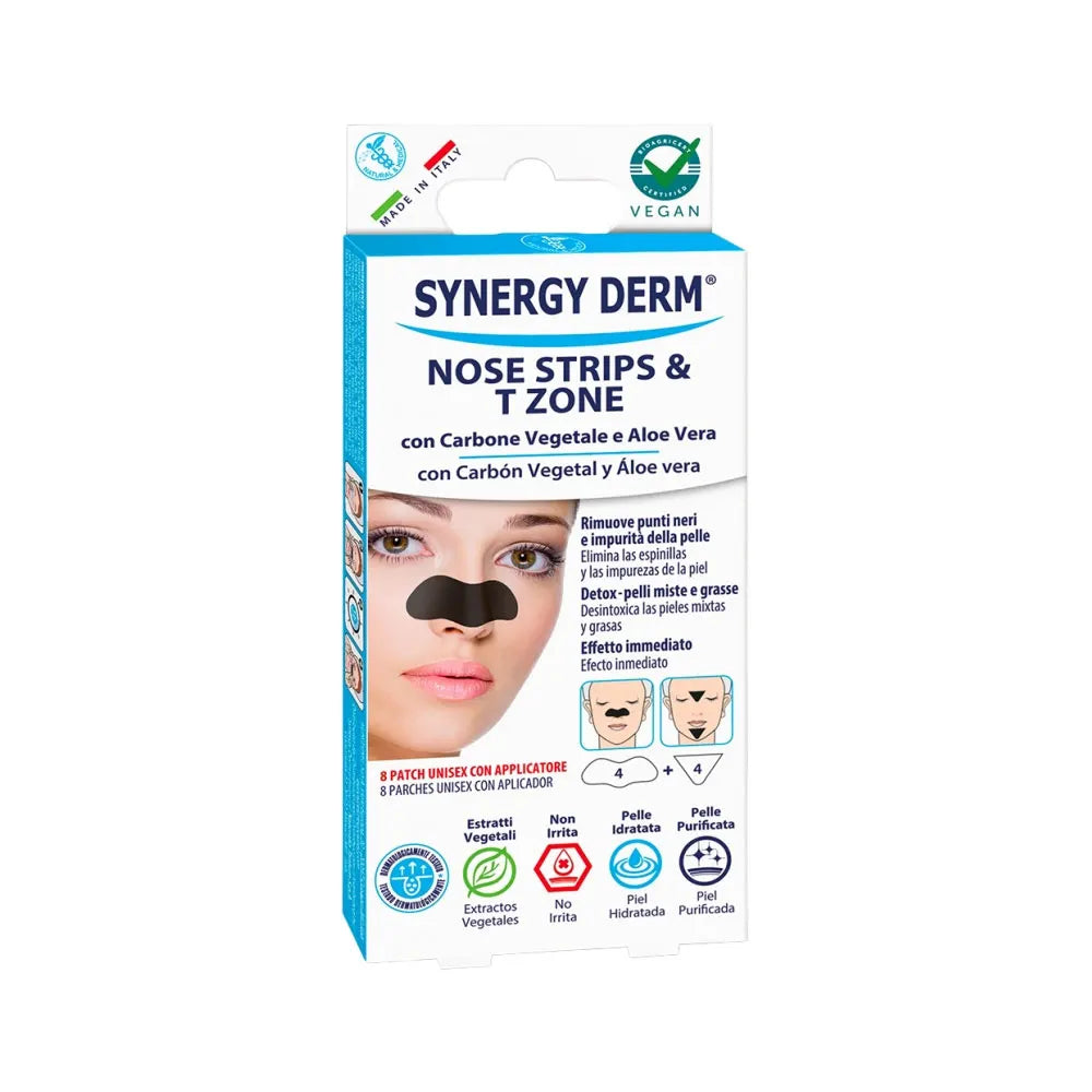 Incarose Synergy Derm Nose Strips Charcoal Nose patch X8