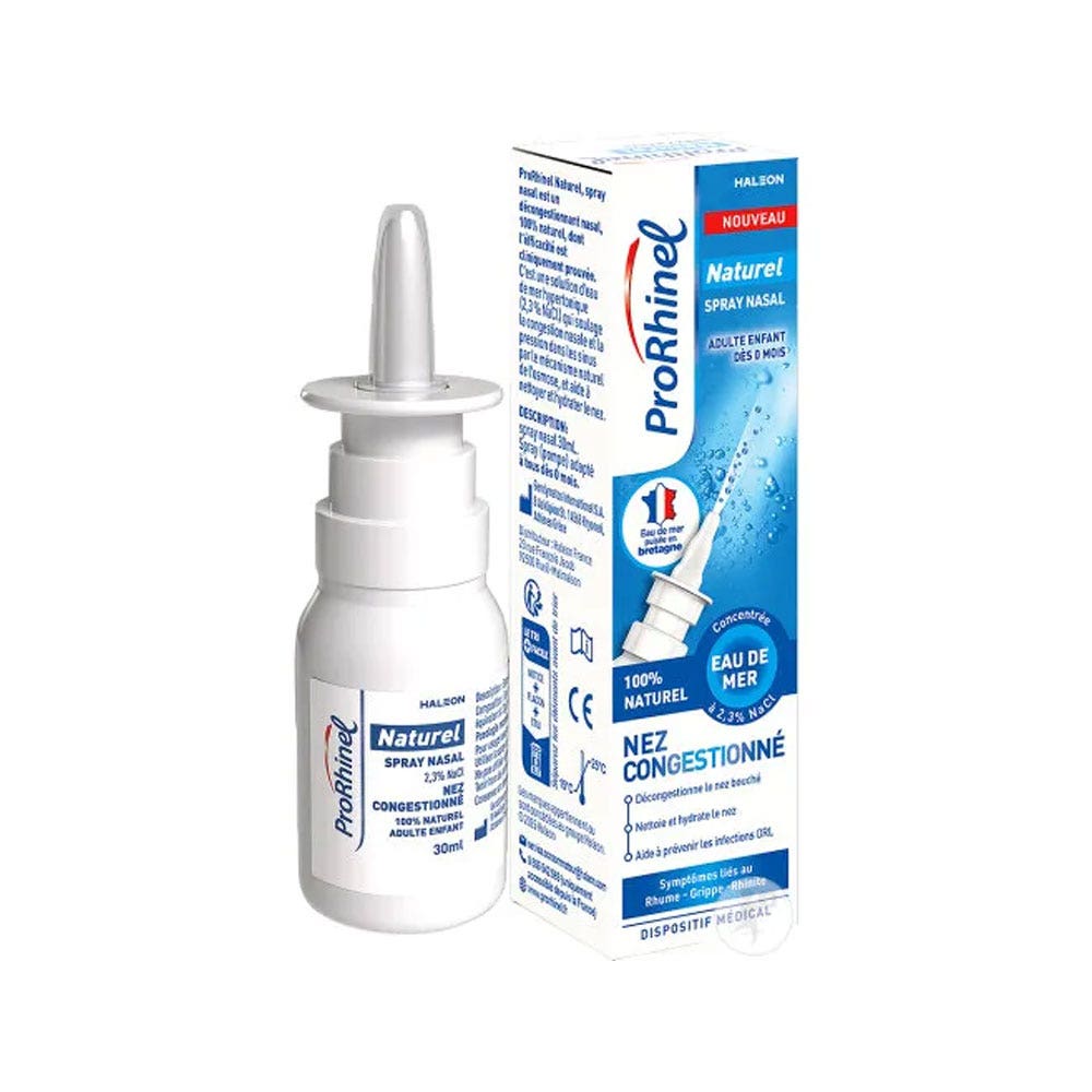 Prorhinel Natural nasal spray for congested nose 30 ml (1.01fl oz)