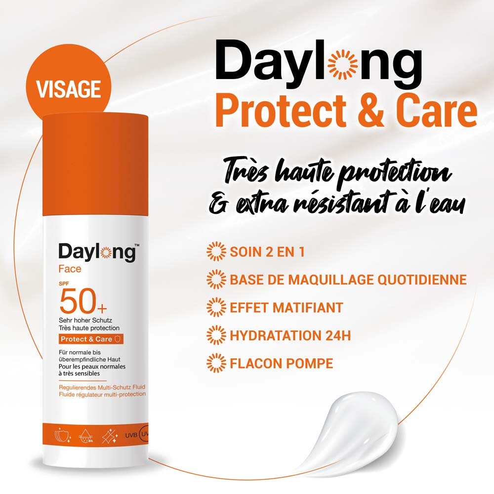 Galderma Daylong Face sun fluid SPF50+ 50ml (1.69fl oz)