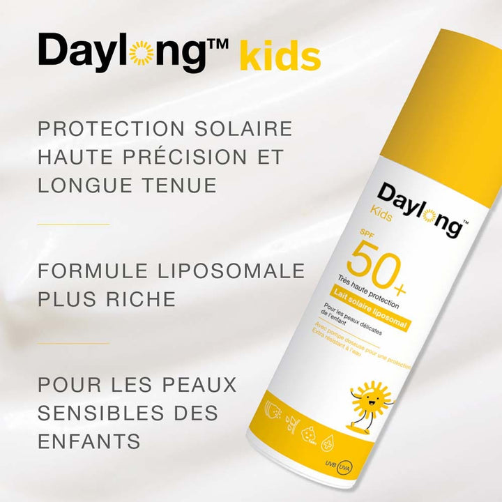 Galderma Daylong Sunscreens lotion with liposomes SFP50+ Children 150ml (5.07fl oz)