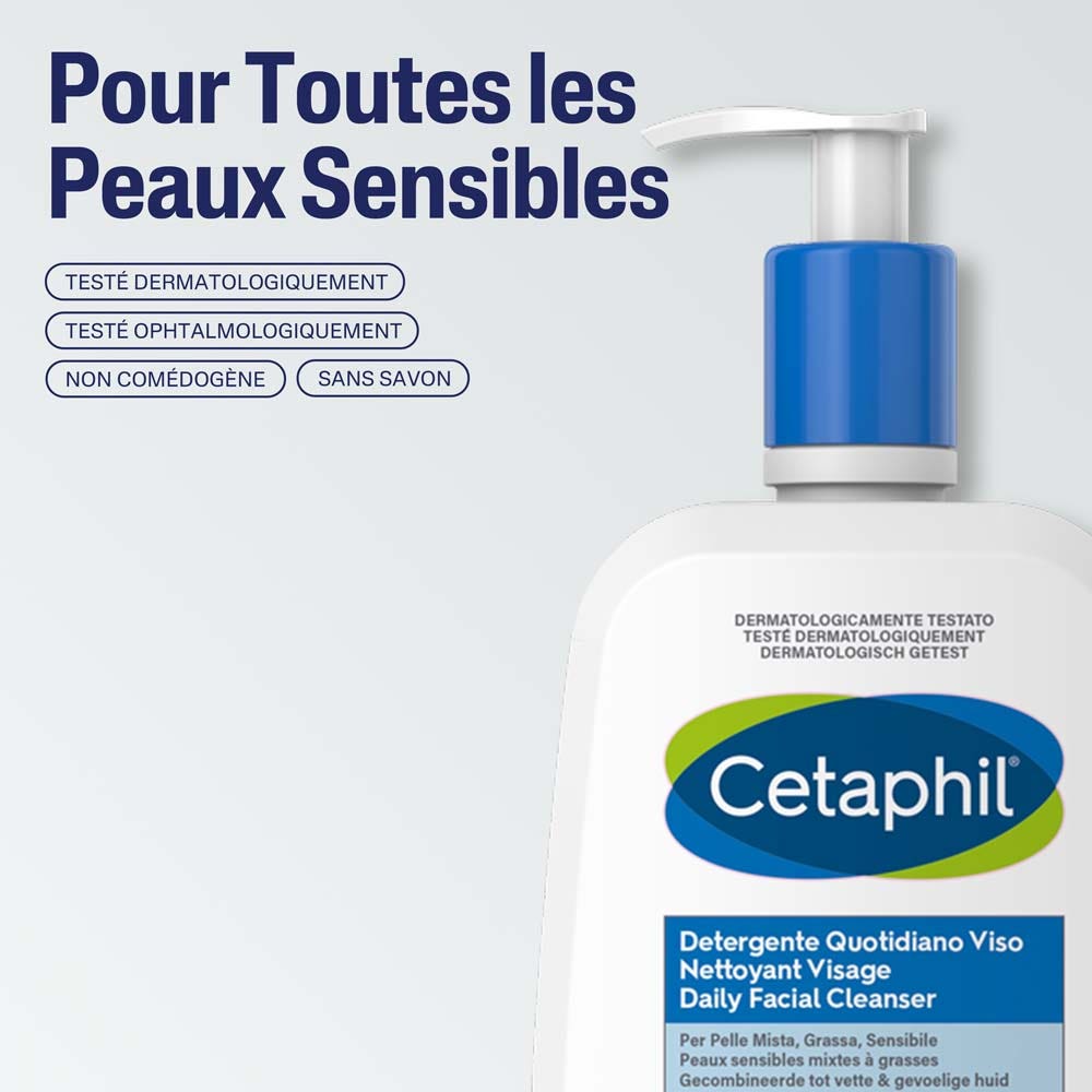 Cetaphil Facial cleansers Combination to oily Sensitive Skin 237ml (8.00fl oz)