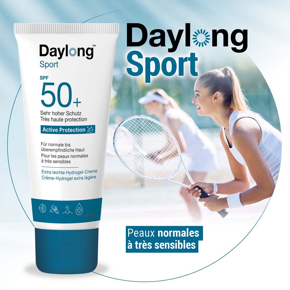 Galderma Daylong Sport Extra Light Hydrogel Cream Suncare 50ml (1.69fl oz)