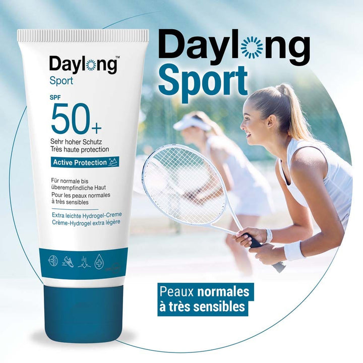Galderma Daylong Sport Extra Light Hydrogel Cream Suncare 50ml (1.69fl oz)