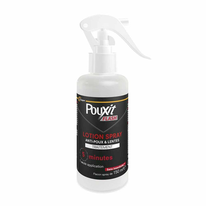 Pouxit Flash Anti-Lice and Nits Treatment 150ml (5.07fl oz)