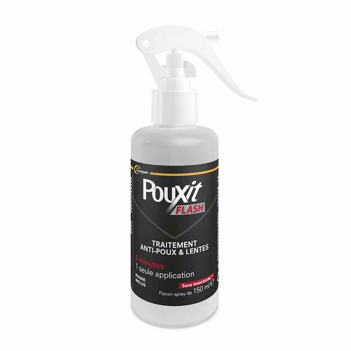 Pouxit Flash Anti-Lice and Nits Treatment 2x150ml (5.07fl oz)