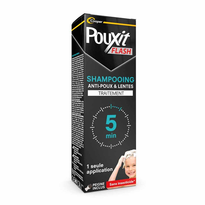 Pouxit Flash Anti-Lice & Nits Shampoo 100ml (3.38fl oz)
