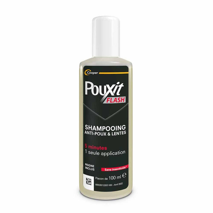 Pouxit Flash Anti-Lice and Nits Treatment 2x100ml (3.38fl oz)