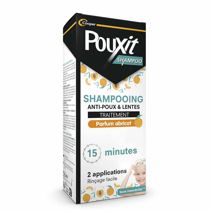 Pouxit Anti-Lice & Nit Treatment Shampoo apricot-scented 200 ml (6.76fl oz)