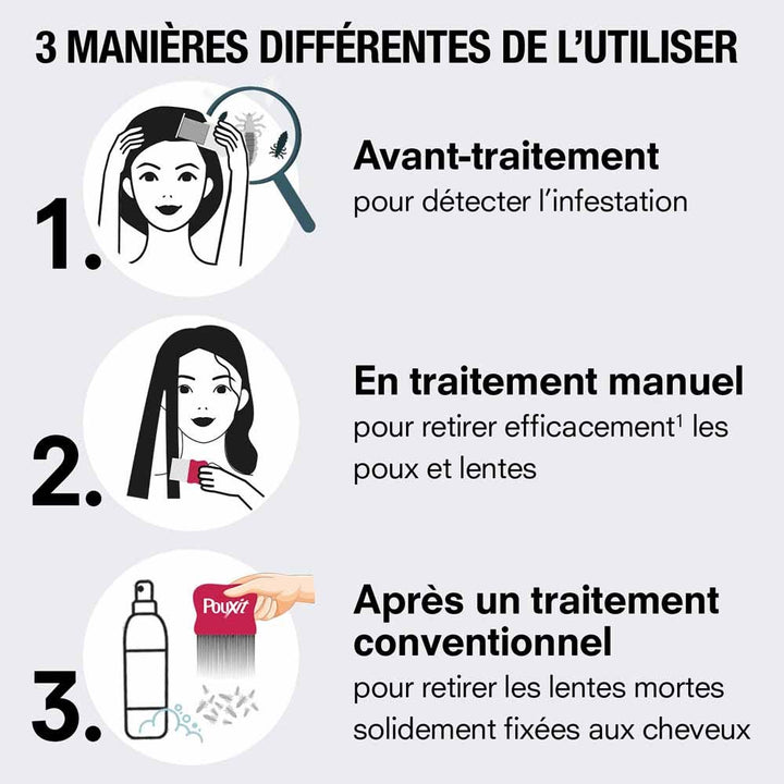 Pouxit Anti-Lice and Nits Comb