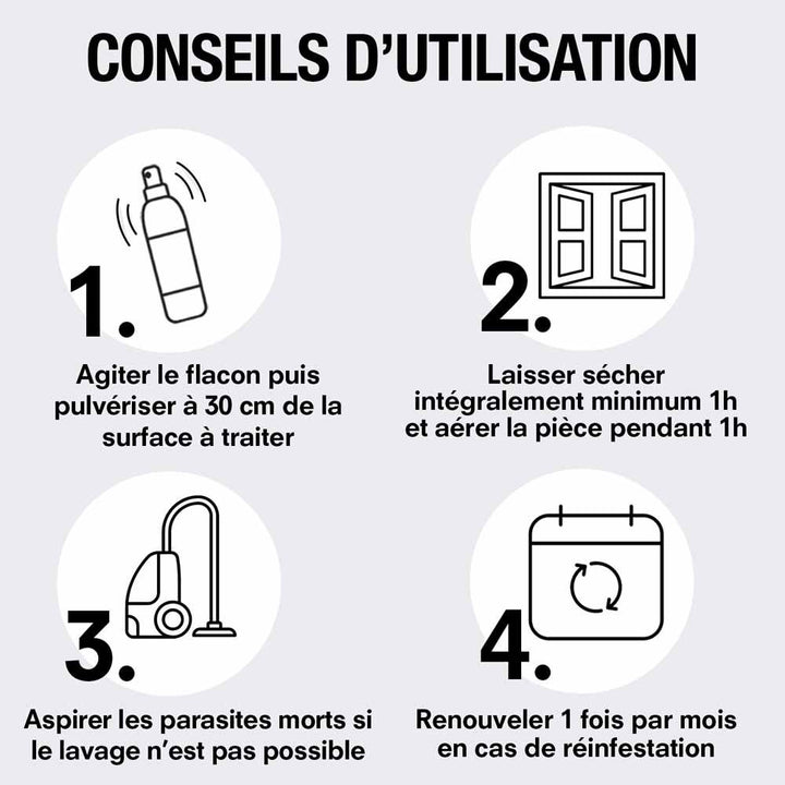 Pouxit Environment Environmental infestation treatment spray 250 ml (8.45fl oz)