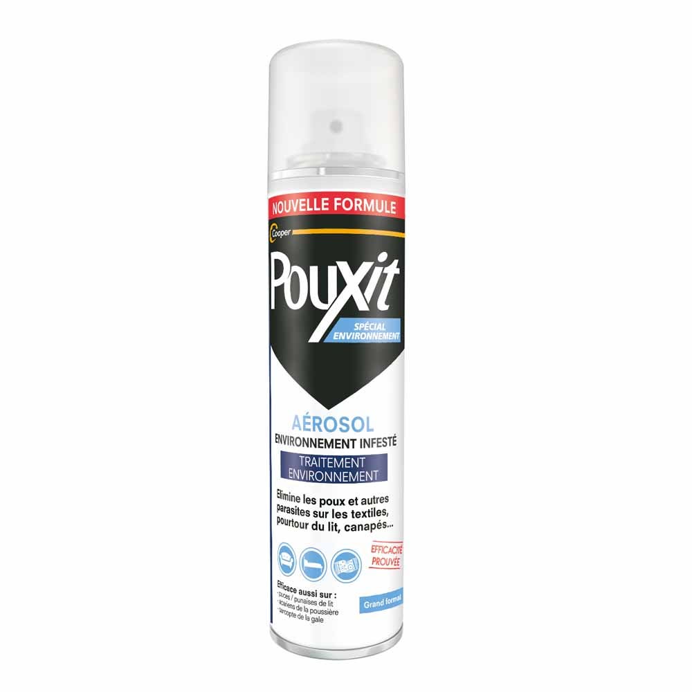 Pouxit Environment Environmental infestation treatment spray 250 ml (8.45fl oz)