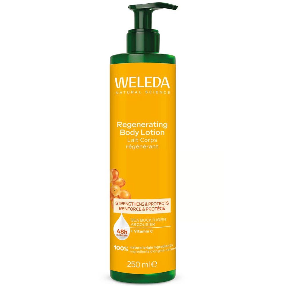 Weleda Sea Buckthorn Intense hydration nourishing body milk dry skin 250ml (8.45fl oz)