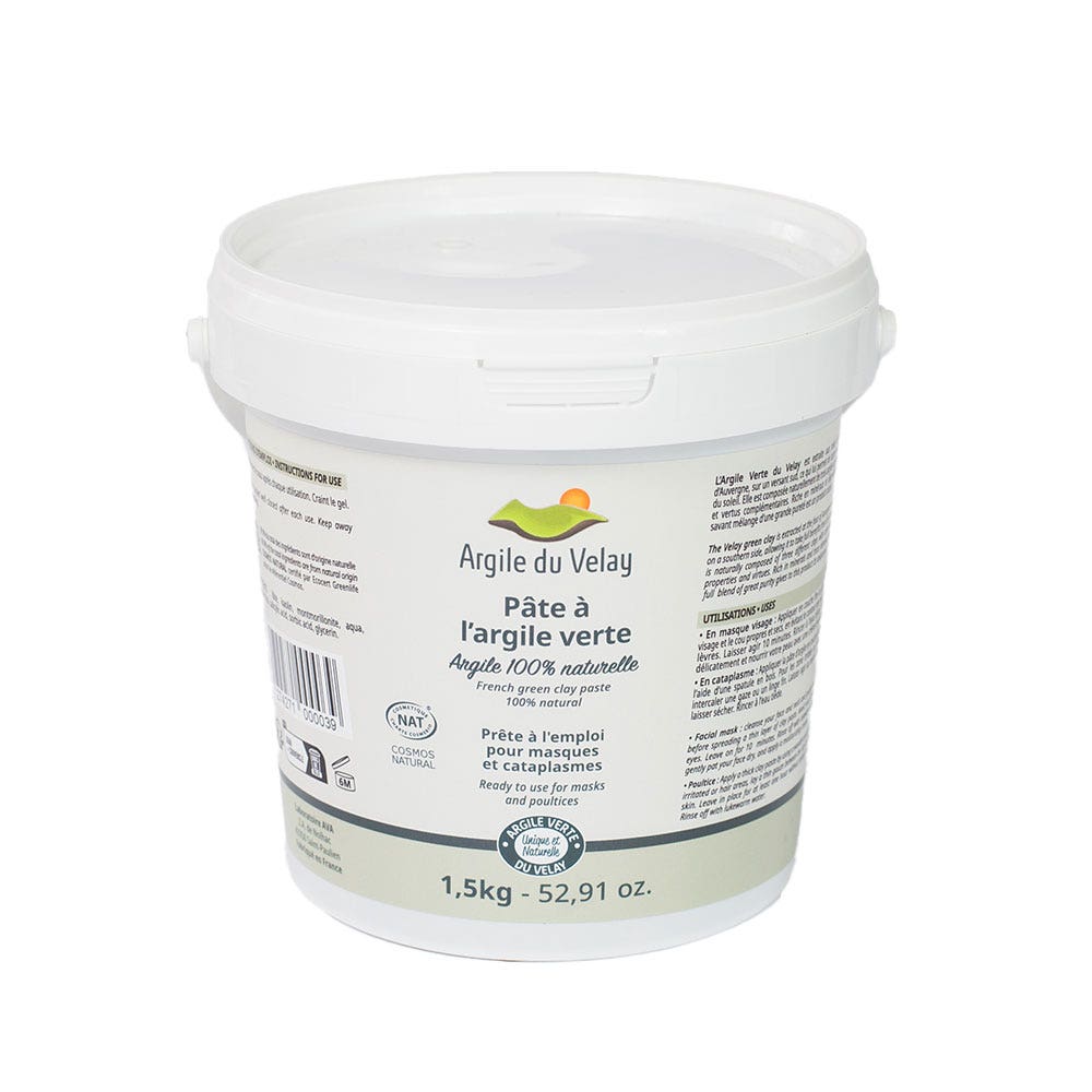 Argile du Velay Argile Verte 1,5kg