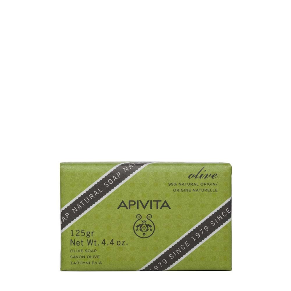 Apivita Soaps 125g (4.40 oz) - Variety Pack of Translucent Moisturizing Soaps
