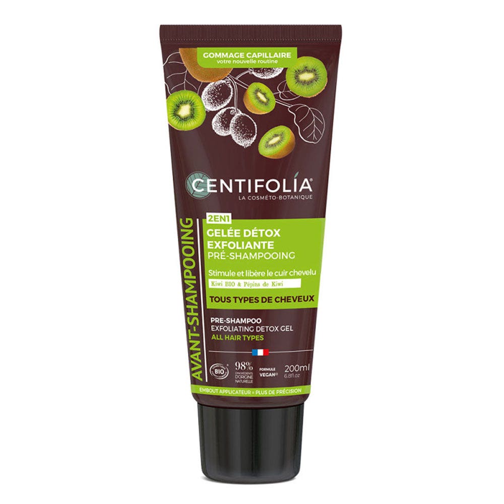 Centifolia Exfoliating Pre-Shampoo 2in1 Bioes Detox Exfoliating Gel 200ml (6.76fl oz)