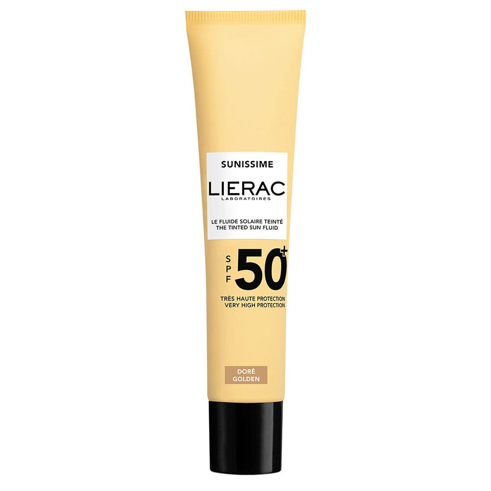 Lierac Sunissime Tinted sun fluid SPF50+ golden tint 40 ml (1.35fl oz)