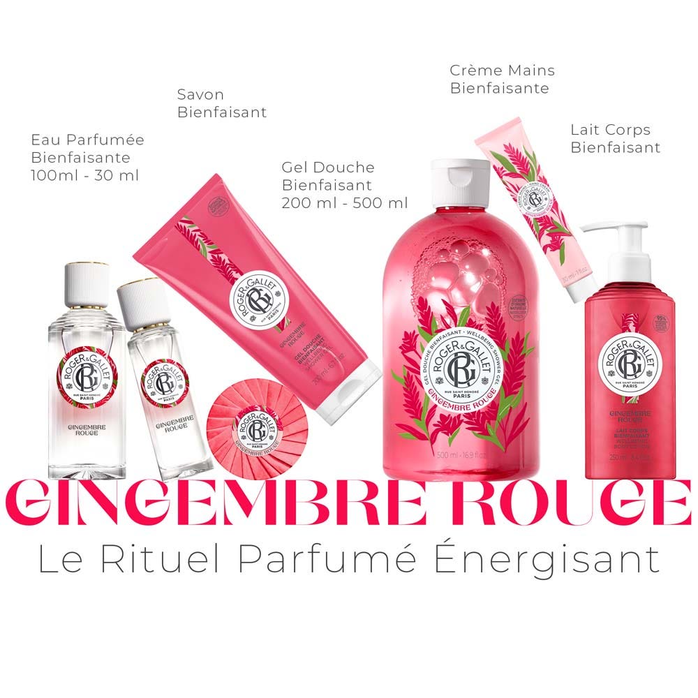 Roger & Gallet Beneficial Red Ginger Shower Gel 500ml (16.91fl oz)