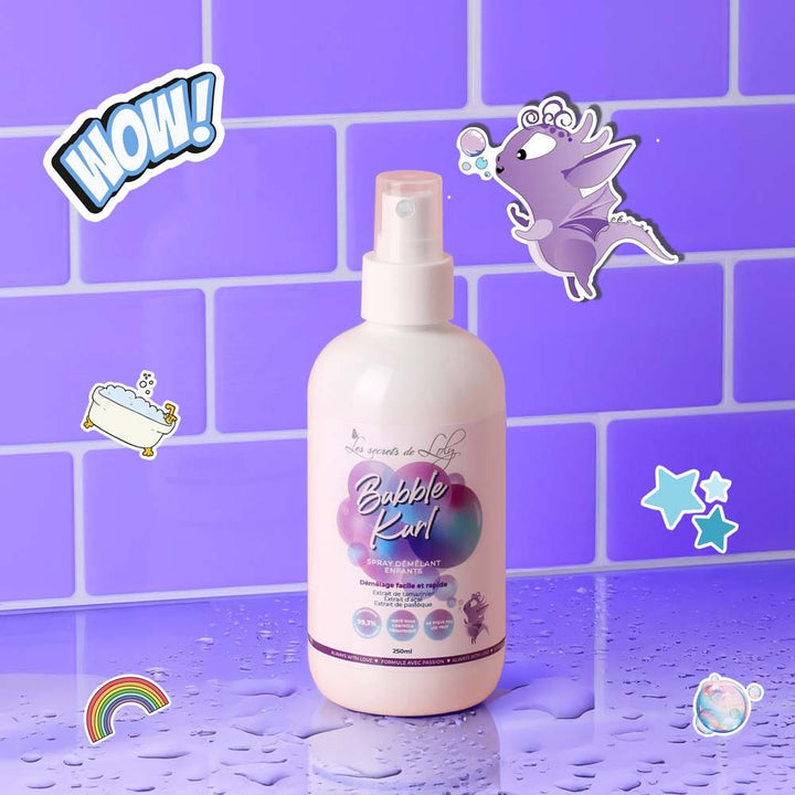 Les Secrets de Loly Bubble Kurl detangling spray for children 250ml (8.45fl oz)